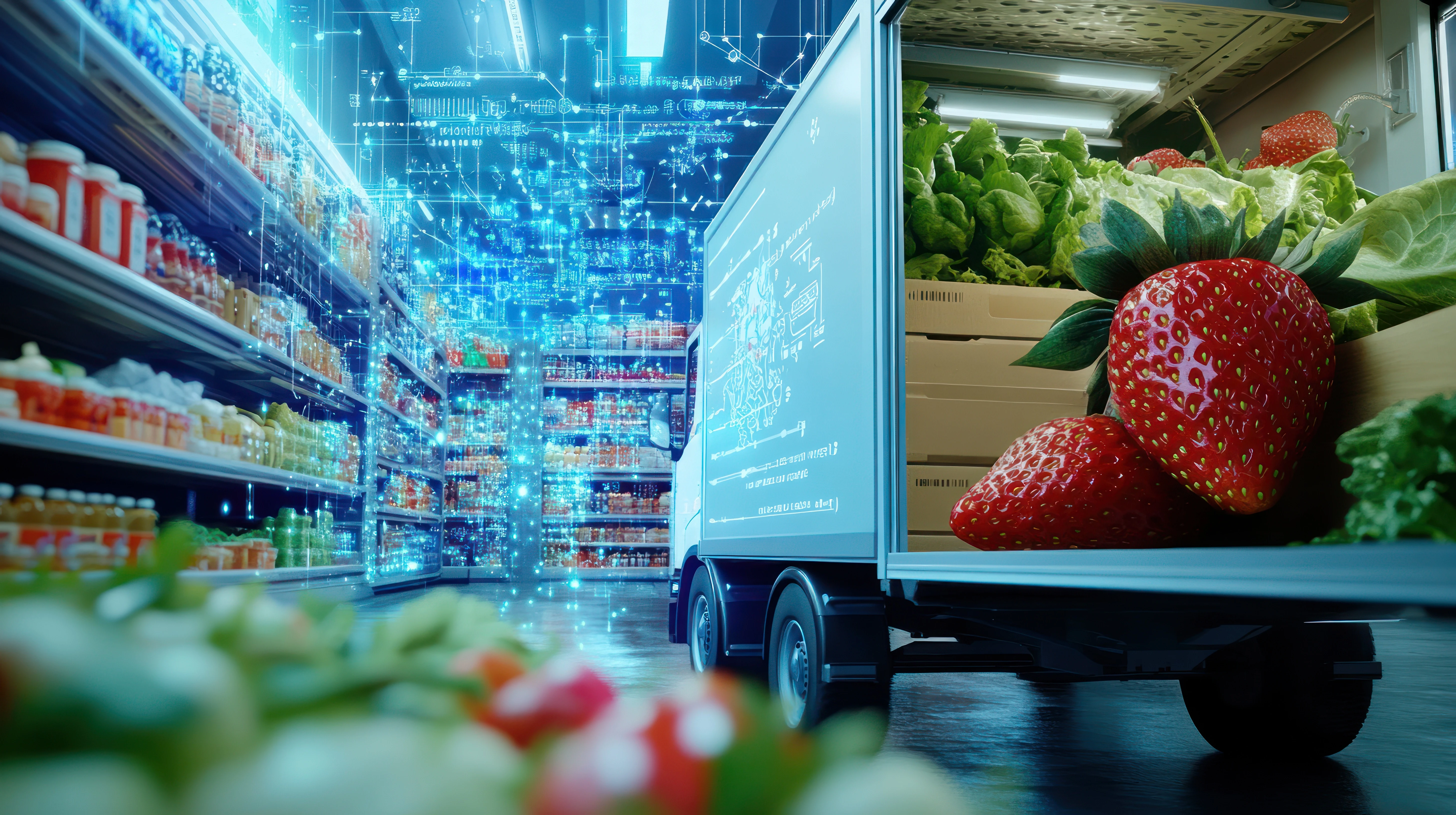 Un camion frigorifique pour éviter les coups de chaud !